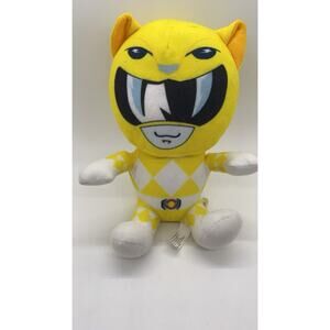 Toy Factory Yellow Power Ranger 7" Plush Stuffed Toy